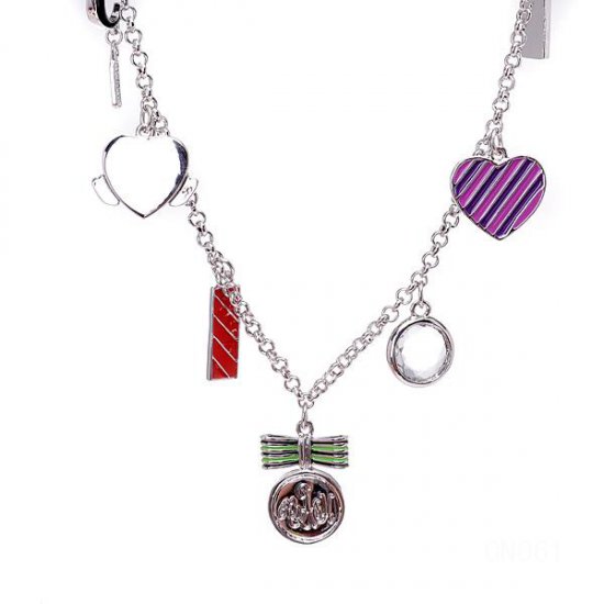 Coach Charm Silver Necklaces CYJ | Coach Outlet Canada